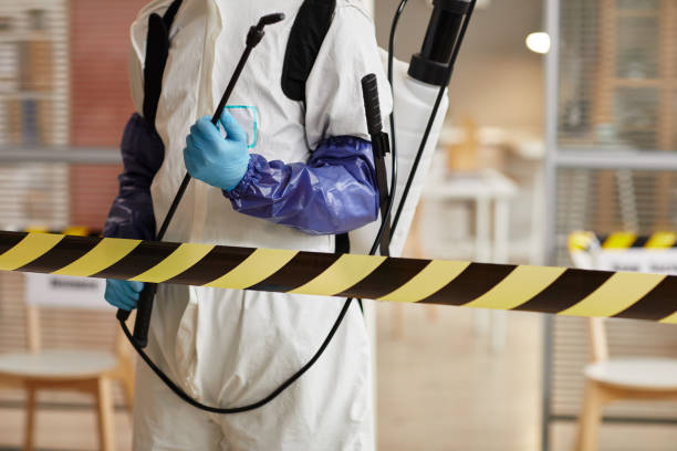 Professional Biohazard technician working in Monroe, IA